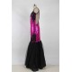 Plus Size Sequins Appliqués Evening Dress with Mermaid Hem