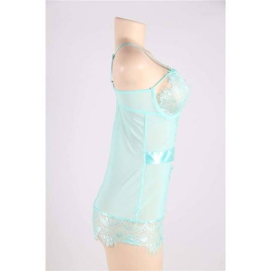 Open Cup Cutout Chemise