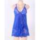 Plus Size Soft Lace Babydoll with G-string