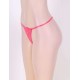 Low Rise Transparent Sheer Lace G-String