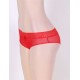 Sexy Holiday Peek A Boo Back Mesh Crotchless Valentines Panty