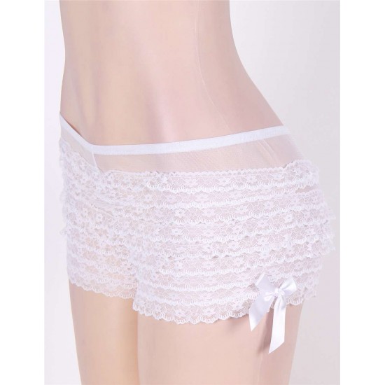 Whtie Lace Sexy Panty