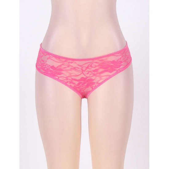 Sexy Open Crotch Rosy Panty Wholesale