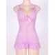 Flossy Light Purple Lace Lingerie Set