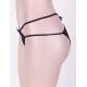 Black Comfy Transparent Net Panty