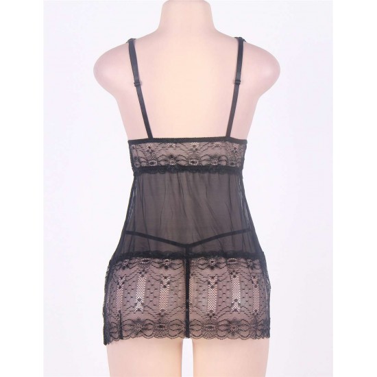 Sheer Mesh Babydoll