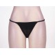 Queen Size Black Lace Garter Panty