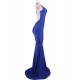 Plus Size Classic Crisscross Dream Evening Gown