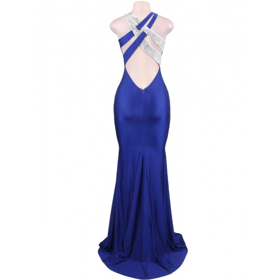 Plus Size Classic Crisscross Dream Evening Gown