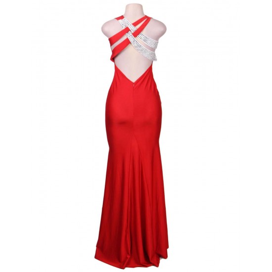 Classic Crisscross Dream Evening Gown