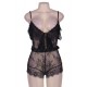 Eyelash Lace Romper Romantic Fantasy Teddy