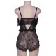 Eyelash Lace Romper Romantic Fantasy Teddy