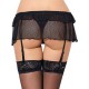 Mini Skirt With Garter Belt