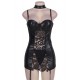 Erotic Black Plus Size Babydoll Set