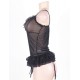 Sheer Mesh Black Babydoll