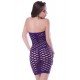 Violet Seamless Pothole Tube Dress