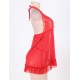 Romantic Red Open Back Flare Lingerie