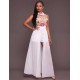 Pure White Embroidery Fantasy Dress for Lady