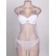 Queen Size White Transparent Lingerie