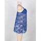 On Sale Blue Sheer Lace Plus Size Babydoll