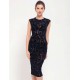 Dark Blue Elegant Bodycon Fashion Slim Dress