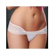 White Lace Trim Scalloped Sexy Panty