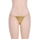 Exotic Micro Shiny Golden G String Thongs