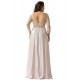 Plus Size Apricot Transparent Embroidery Gown