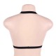 Strappy Black Elastic Harness Bra Women Bralette