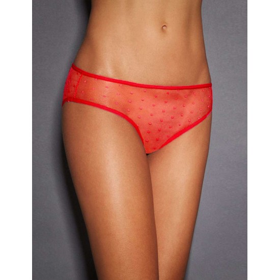 Sexy Red Lace Strappy Panty