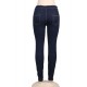 Plus Size Pencil Pants Blue Female Fashion Casual Jeans