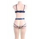 Blue Love Affair Luxury decoration Teddy Lingerie