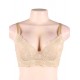 Beige high-quality lace comfortable T-shirt bra