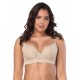 Beige high-quality lace comfortable T-shirt bra