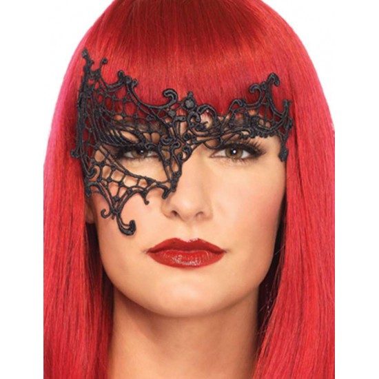 Enchanting Black Lace Eye Mask