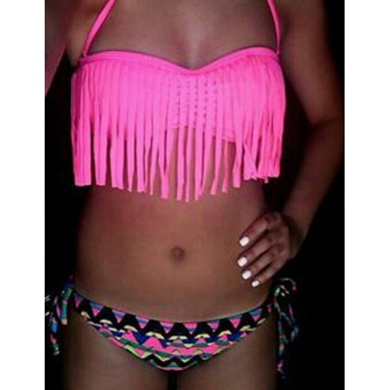 Summer Tassel Bikini Set