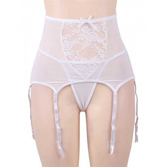 Plus Size Sexy Lace Garter Panty