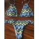 Fashion national wind printing Bikini Set