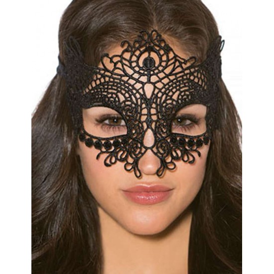 Enchanting Black Lace eye mask