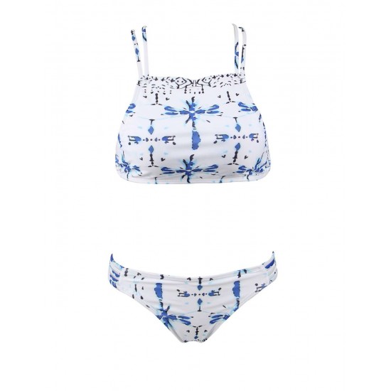 Sexy Straps Fashion Printing Sexy Summer Women Bikini Set