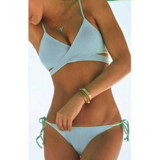 Green Sexy Summer Bikini Set