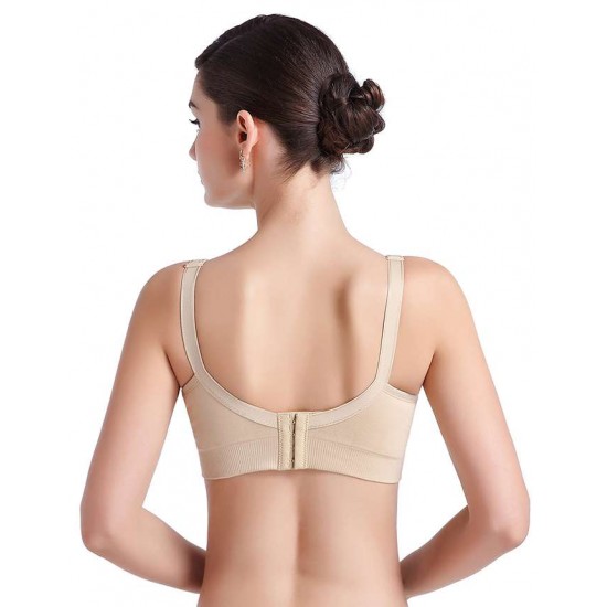 Beige Comfort Breast-feeding Nursing Bra