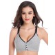 Front Opening Buckle Comfortable Breastfeeding Nursing Bra