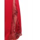 Red Sleeveless High Slit Sexy Evening Dress