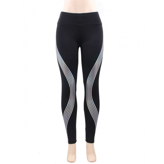 Luminescent Side Radium Stripe Sports Fitness Yoga Pants