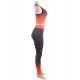 Orange Gradient Fitness Sports Set