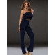 Stilvoller Bandeau-Overall mit Volant-Brustbereich