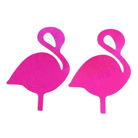 Flamingo Shape Personality Nipple Cover