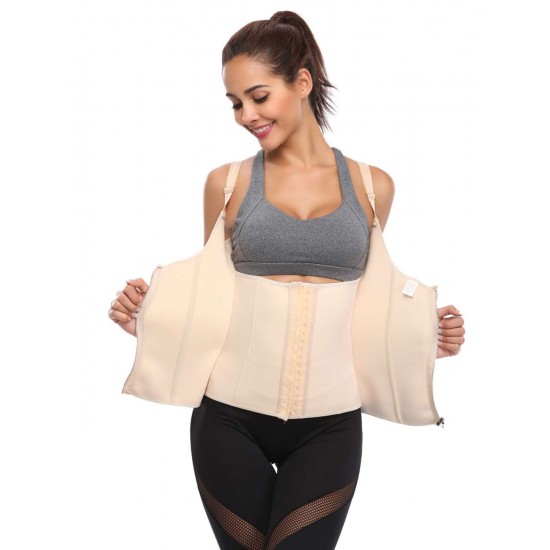 Apricot Neoprene Waist Training Corset