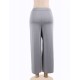 Solid Color Sports Yoga Wide Leg Pants